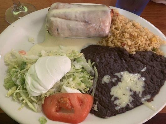 Chimichanga Dinner