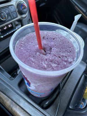 $.94 for a Slurpee refill, zero sugar, Slurpee Fanta Dragon Fruit Zero Sugar