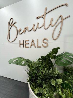 Beauty Heals pop-up shop