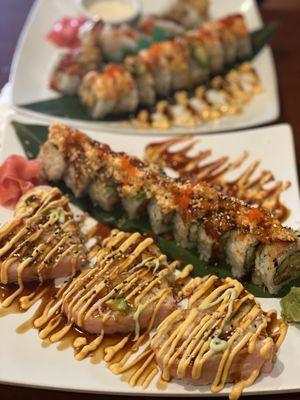 Valentine roll and Atlantic roll