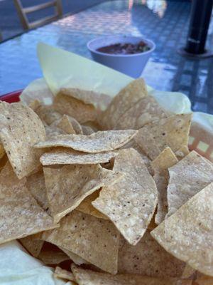 Chips and salsa ($7)