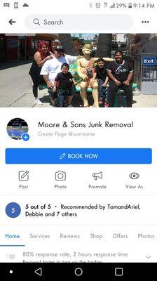 Moore & sons junk removal