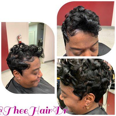 Retouch, Cut & Style! Her daughter wanted to bless her mom and pay for her a new look.