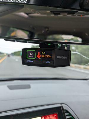 Looking to protect yourself.  Having a radar detector will do that....