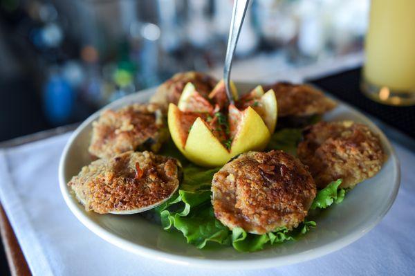 Garlic Baked Clams