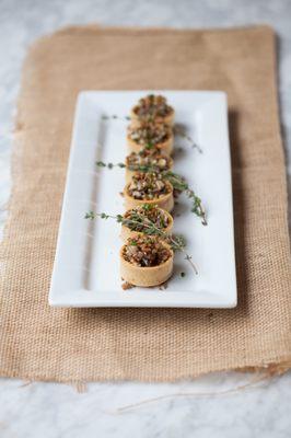 Chicken Pear Tartlette