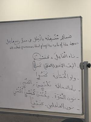 Lessons in Arabic