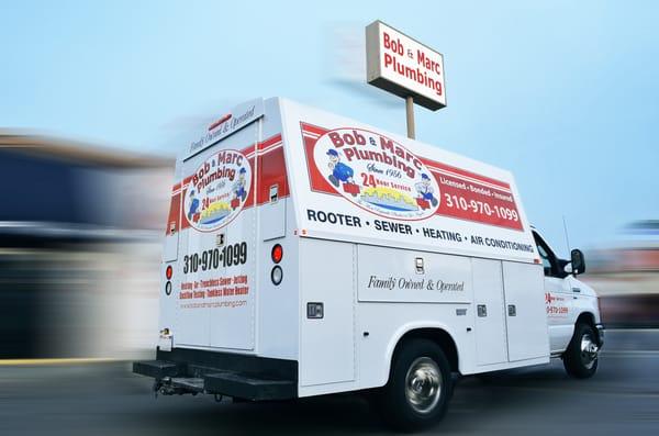 The Bob & Marc Plumbing Truck