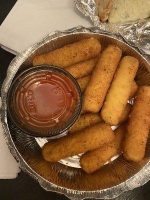 Mozzarella sticks, always good