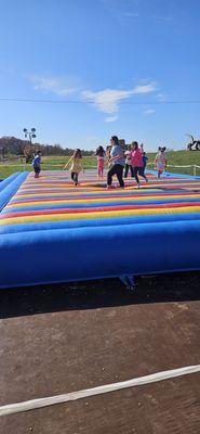 Jumping pillow