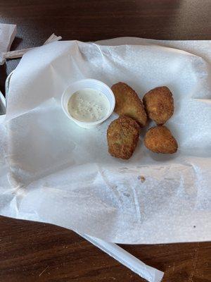 4 jalapeño poppers. Only 4.