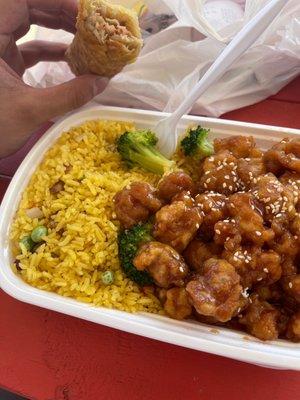 Sesame chicken