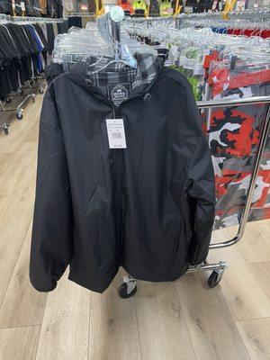 $34 outdoor lined zip jacket