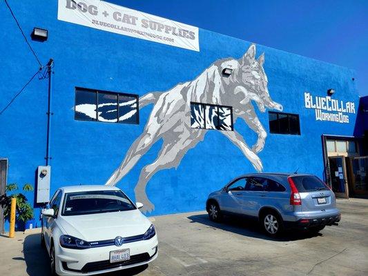 Storefront (06/14/21). @BlueCollarWorkingDog #EchoPark #Pets