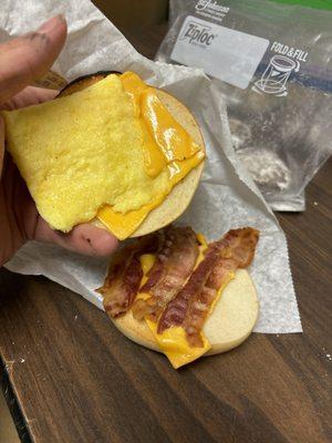 Bacon Egg Cheese Bagel