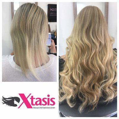 Tape In hair extensions