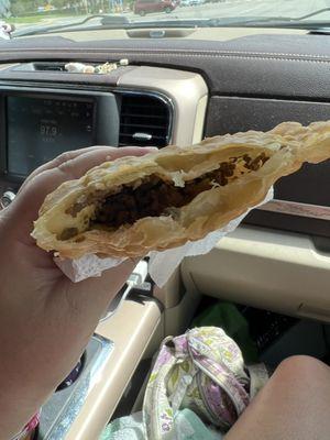 Beef empanada