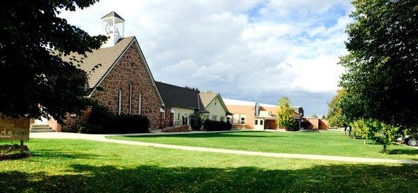 Greenleaf Friends Academy sits just behind Greenleaf Friends Church on Academy Rd.