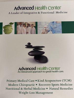 Advanced Health Center Integrative Functional Medicine Dr Ziegler  Kind Acupuncture Caring Holistic Chiropractic Arlington Alexandria Va