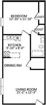 The Retreat - 1 Bedroom | 1 Bath | 850 sq ft