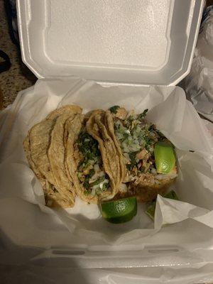 Pollo tacos