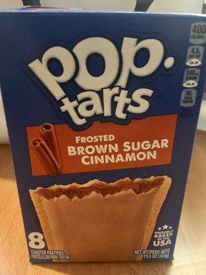 Frosted Brown Sugar Cinnamon Pop Tarts