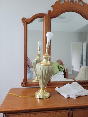 Antique lamp