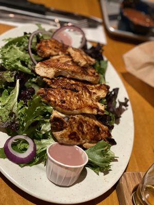 Pomegranate chicken salad