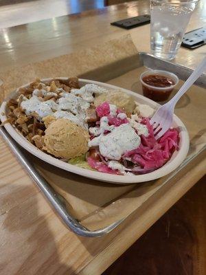 Chicken Shawarma bowl