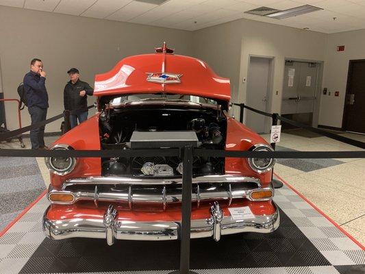 Classic Car in baggage area