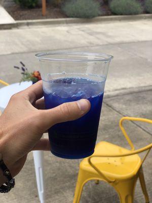 Blue juice!