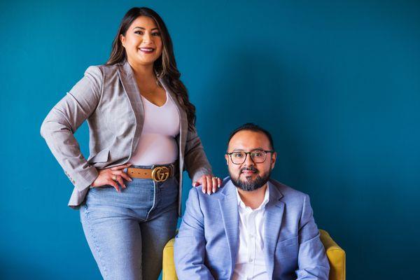 Griselda and Manuel Aguilar have been in the insurance business for over 10 years.