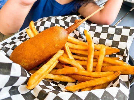 Corn dog for kids