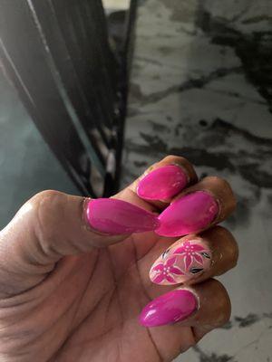 My nails I had done at TikTok Nail Salon on Cottman Avenue