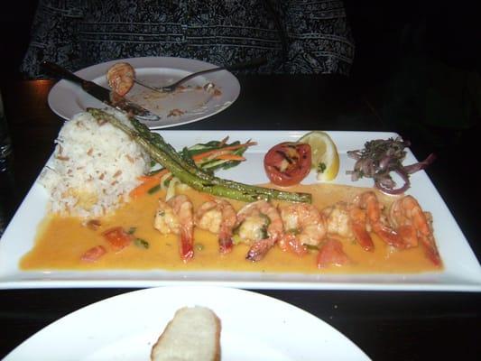 Sauteed Shrimp w/ Rice