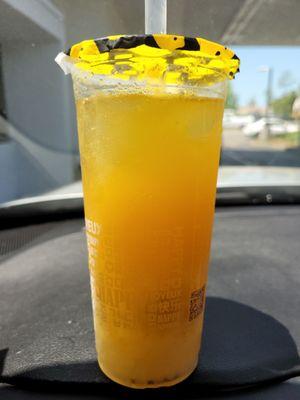 Kumquat Lemon Green Tea, 25% Sugar plus Aloe