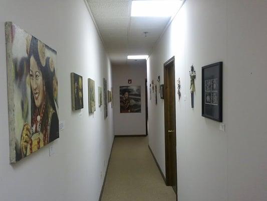 Front Hall Exhibition, Summer 2011.