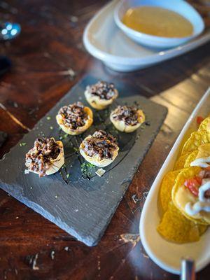 Wild Mushroom & Goat Cheese Tartlets