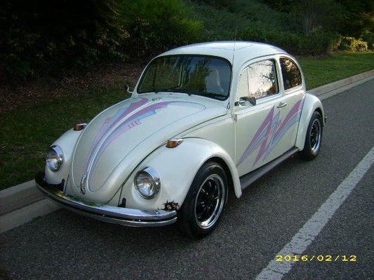 69 VW custom Bug, just finished   4-sale $$