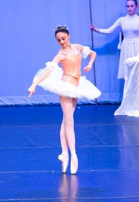 Sierra is a 14 year old student at the Patterson School of Ballet.