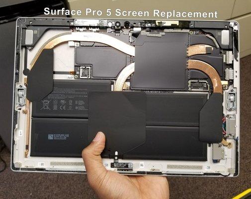 Surface Pro 5 Screen Replacement