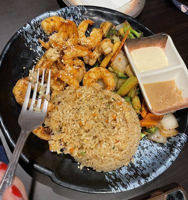 Shrimp Hibachi...delicious!!!