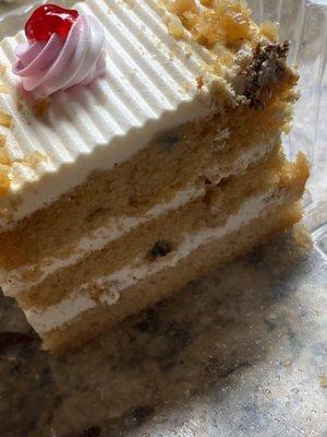 Butterscotch cake with mold