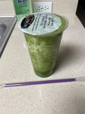 Large size green smoothie, they're so affordable I get two