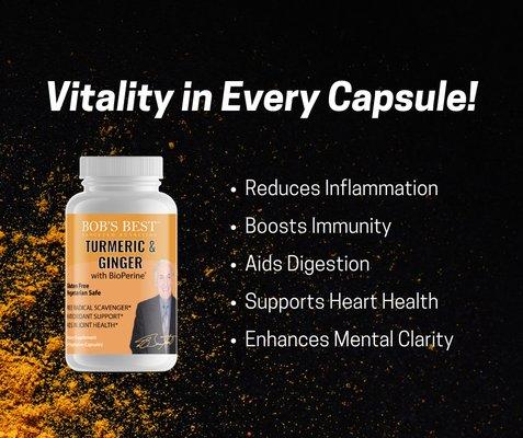 Turmeric & Ginger supplement`