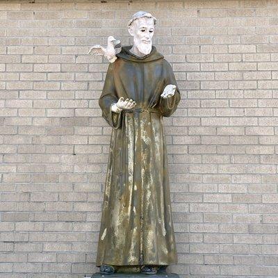 Saint Francis statue