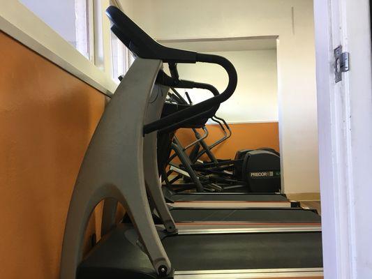 Treadmills and ellipticals