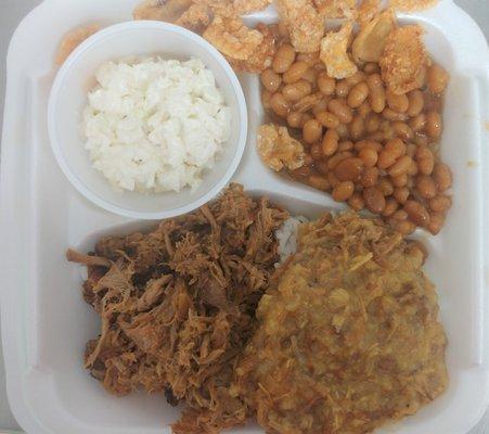 Best BBQ plat in the south with all the fixins