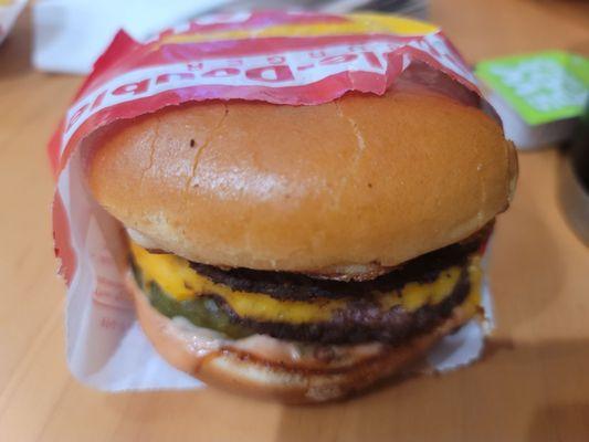 Double Double Hamburger Animal Style