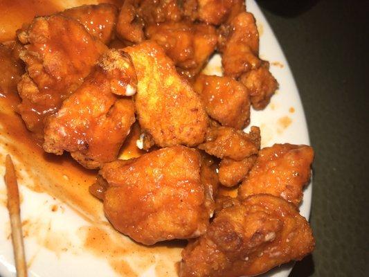 Boneless hot tenders. TO DIE FOR.